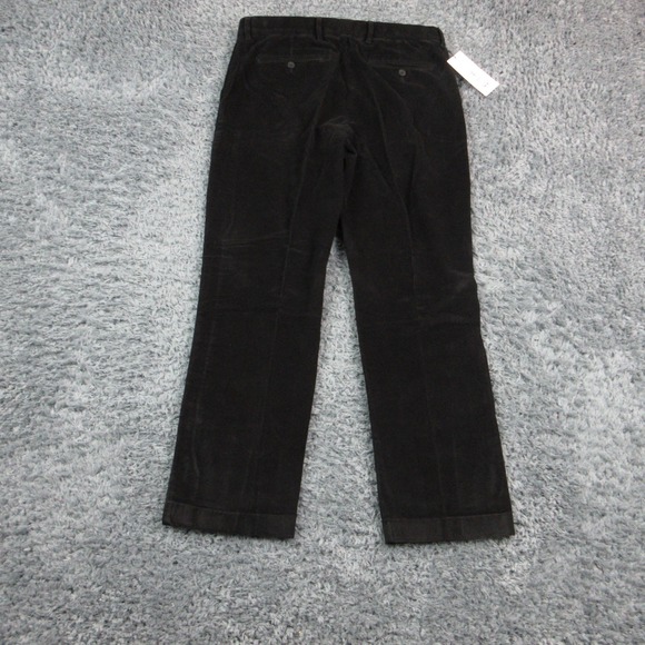 Roundtree & Yorke Mens 36x32 Black Luxury Corduroy CoreComfort Pants 36x30* NWT - Picture 13 of 16